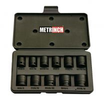 Impact socket set 11pc - MET-2300