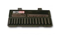 Deep impact socket set 15pc - MET-2450